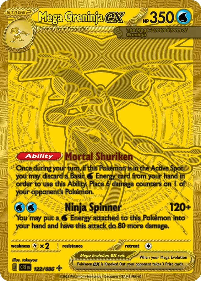 Mega Greninja ex